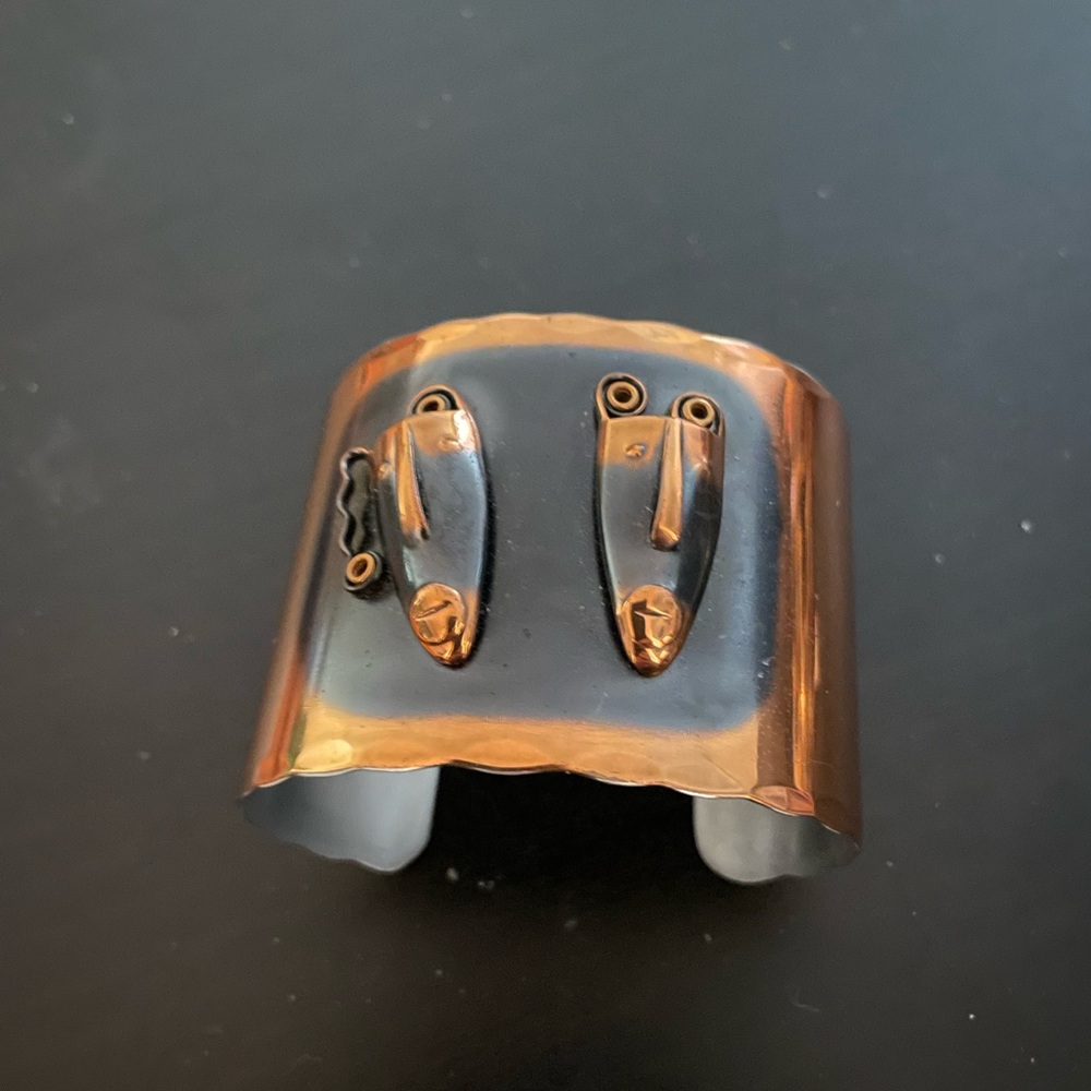 Vintage Rejabes Copper Cuff Bracelet